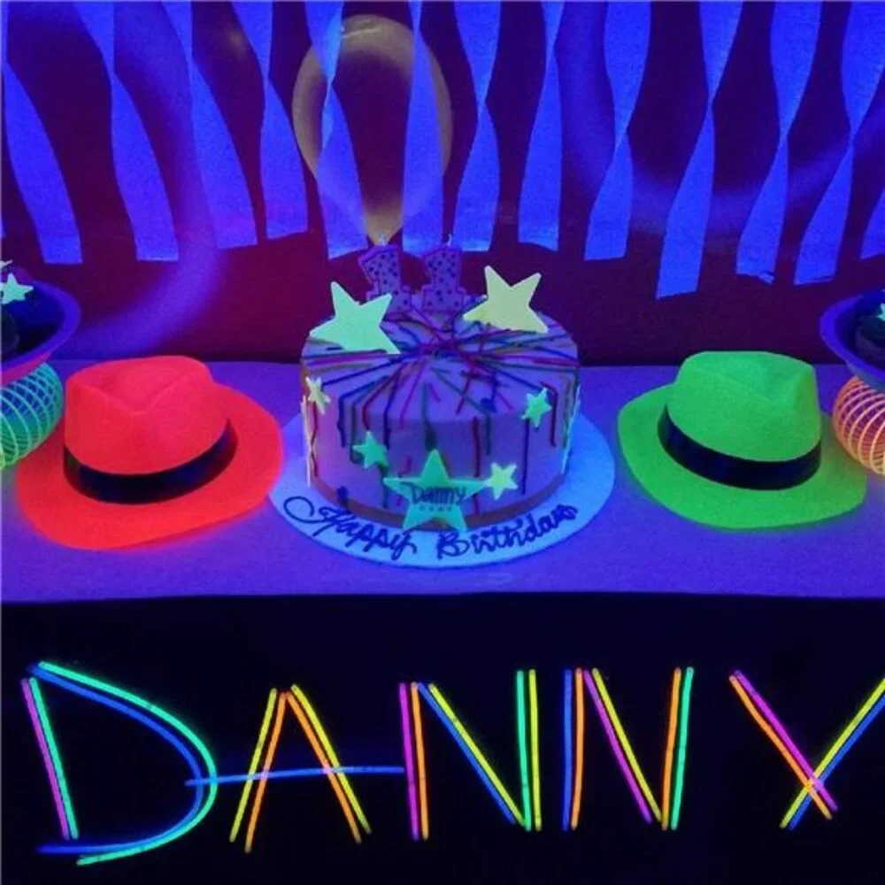 Neon Party Hats
